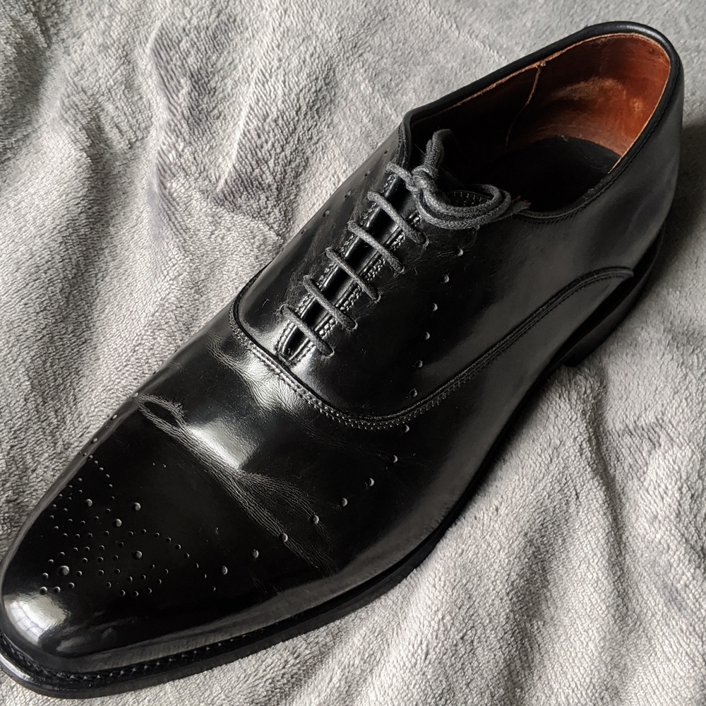 Allen Edmonds Weybridge Oxford Size 10 eee - SOLD - Picture 4 of 8